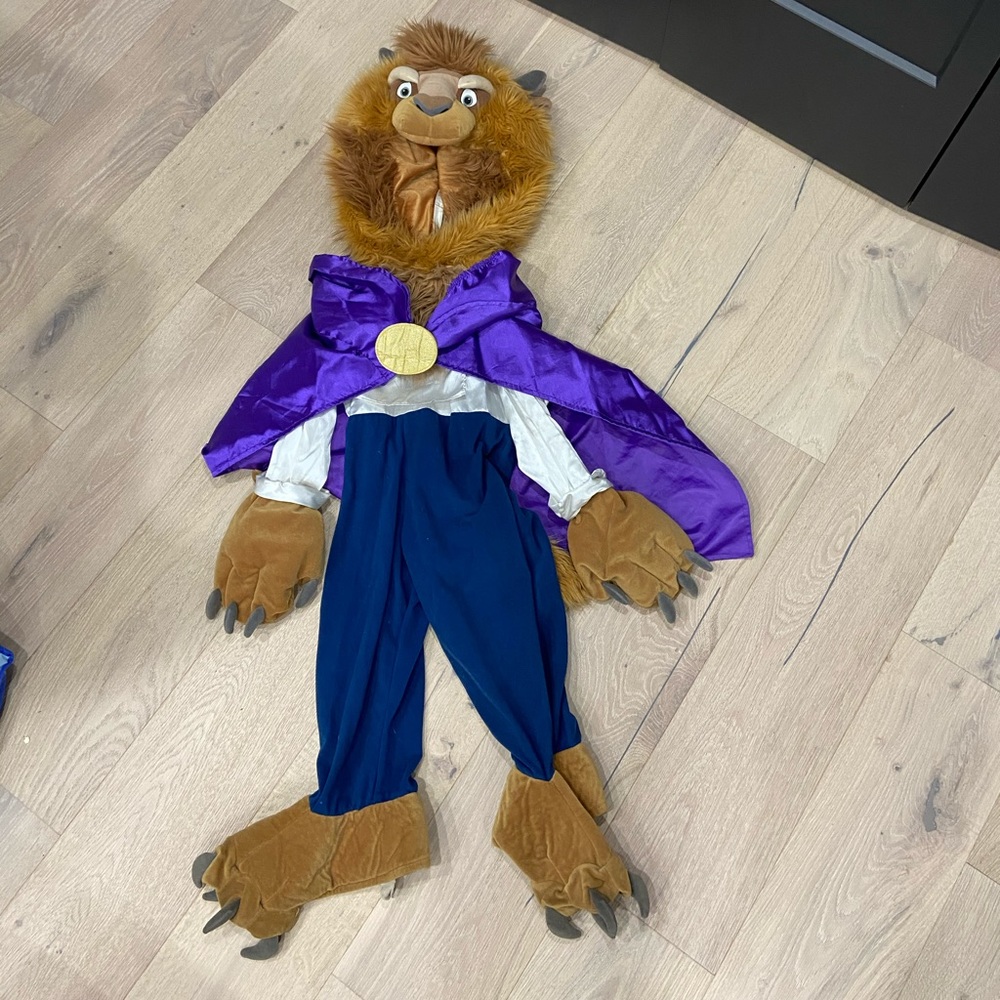Vintage Disney store beauty and the beast costume